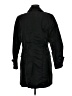 Magaschoni 100% Nylon Black Trenchcoat Size 6 - photo 2