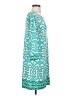 Laundry by Design Print Teal Casual Dress Size 4 - photo 4