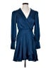 BCBGMAXAZRIA 100% Polyester Blue Cocktail Dress Size 6 - photo 1