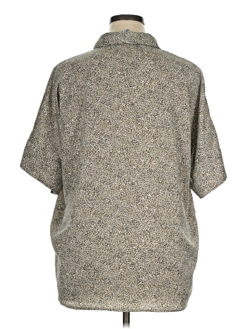 H By Halston Short Sleeve Blouse (view 2)