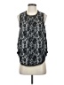 Who What Wear 100% Polyester Black Sleeveless Blouse Size S - photo 1