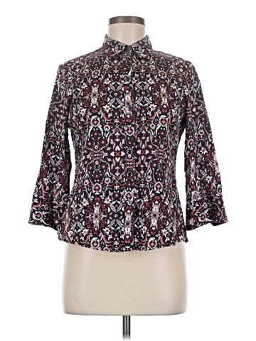 Foxcroft 3/4 Sleeve Blouse (view 1)