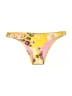 Triangl Floral Yellow Swimsuit Bottoms Size XS - photo 1