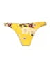 Triangl Floral Yellow Swimsuit Bottoms Size XS - photo 2