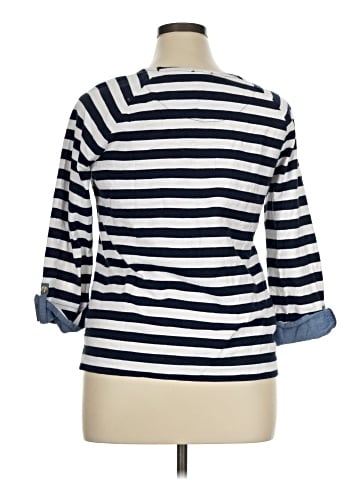 Jones New York Signature 3/4 Sleeve Top (view 2)