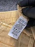 Double Zero 100% Cotton Solid Yellow Khaki Shorts Size L - photo 4