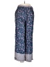 Matilda Jane 100% Rayon Floral Blue Casual Pants Size M - photo 2