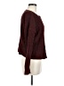Pink Rose 100% Polyester Burgundy Pullover Sweater Size M - photo 4