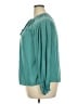 Ramy Brook 100% Polyester Teal Long Sleeve Blouse Size 2X (estimated) - photo 5