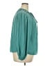 Ramy Brook 100% Polyester Teal Long Sleeve Blouse Size 2X (estimated) - photo 4