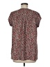 DR2 Brown Short Sleeve Blouse Size M - photo 2