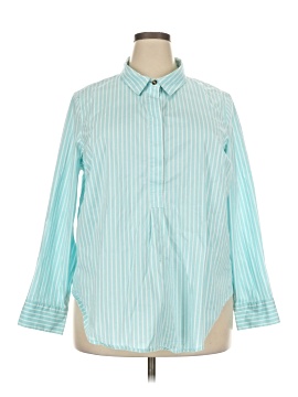 Universal Standard 3/4 Sleeve Button Down Shirt