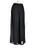 Requirements 100% Polyester Black Casual Pants Size M - photo 1