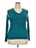 Tommy Hilfiger 100% Pima Cotton Teal Pullover Sweater Size XXL - photo 1