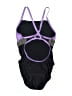 Speedo Color Block Purple One Piece Swimsuit Size Lg (36) - photo 2