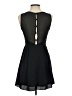 BCBGeneration 100% Polyester Solid Black Cocktail Dress Size 0 - photo 2