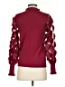 Sioni Burgundy Turtleneck Sweater Size S - photo 2