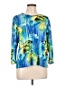 TanJay Blue 3/4 Sleeve Top Size L - photo 1