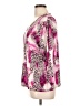 TanJay Animal Print Pink 3/4 Sleeve Blouse Size L - photo 5