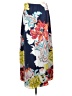 Leifsdottir 100% Silk Print Blue Silk Skirt Size XS - photo 1