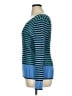 Talbots Chevron-herringbone Blue Pullover Sweater Size XL - photo 5