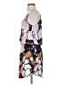 Krisa Graphic White Cocktail Dress Size S - photo 5