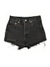 Levi's Black Denim Shorts Size 25 waist - photo 1