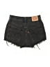 Levi's Black Denim Shorts Size 25 waist - photo 2