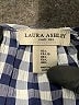 Laura Ashley Blue Sleeveless Blouse Size L - photo 7