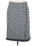 Talbots Houndstooth Gray Casual Skirt Size 4 - photo 1