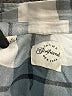 Jachs Girlfriend Plaid Teal Long Sleeve Button-Down Shirt Size S - photo 7