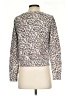 Beach Riot Animal Print Silver Pullover Sweater Size XS - photo 2