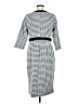 Monroe and Main Houndstooth Gray Casual Dress Size M - photo 2
