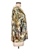 TanJay Metallic Gold 3/4 Sleeve Blouse Size L - photo 4