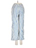 Roxy 100% Cotton Stripes Blue Casual Pants Size M - photo 2
