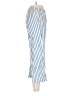 Roxy 100% Cotton Stripes Blue Casual Pants Size M - photo 4