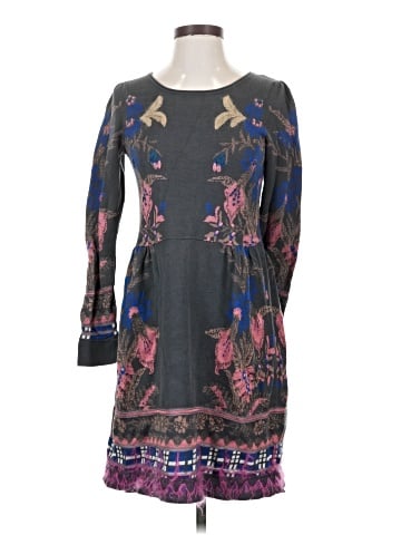 Knitted & Knotted Casual Dress (view 1)