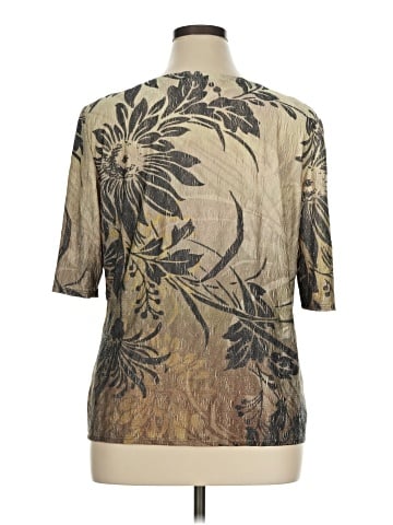 Coldwater Creek Short Sleeve Blouse (view 2)