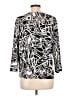 TanJay Black 3/4 Sleeve Blouse Size L - photo 2