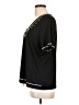 TanJay 100% Polyester Black Short Sleeve Blouse Size L - photo 5