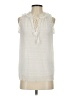 Max Studio Ivory Sleeveless Blouse Size S - photo 1