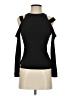 Bebe Black Long Sleeve Top Size XS - photo 1