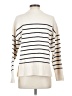 Zara Stripes Ivory Turtleneck Sweater Size S - photo 2