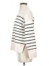 Zara Stripes Ivory Turtleneck Sweater Size S - photo 5