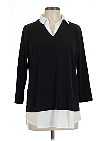 Adrianna Papell 3/4 Sleeve Top (view 1)