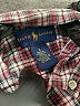 Ralph Lauren Plaid Burgundy Long Sleeve Button-Down Shirt Size 5 - photo 3