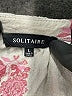 Solitaire Ivory Short Sleeve Blouse Size L - photo 7