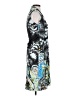 ETRO 100% Polyester Graphic Black Casual Dress Size EU (IT) 40 / US 4 - photo 4