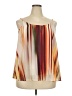 Cato 100% Polyester Orange Sleeveless Blouse Size 18 - 20 - photo 1