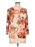 TanJay Orange 3/4 Sleeve Blouse Size L - photo 1